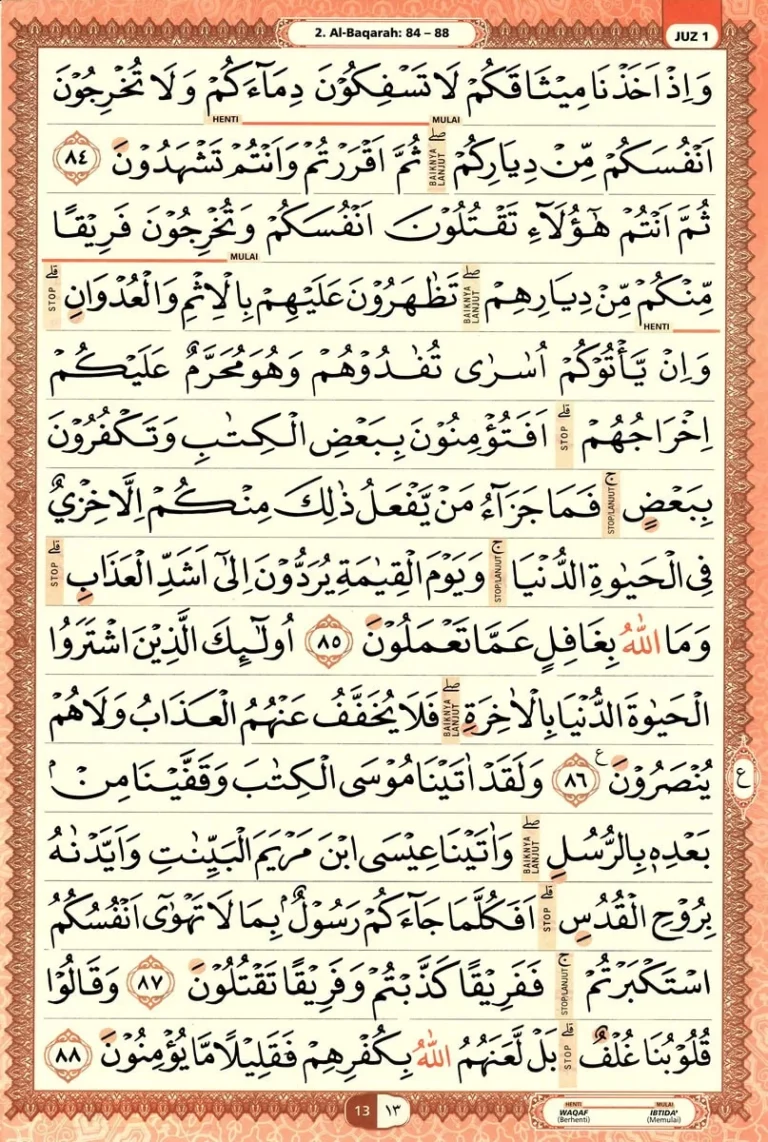 Al Quran Halaman 13