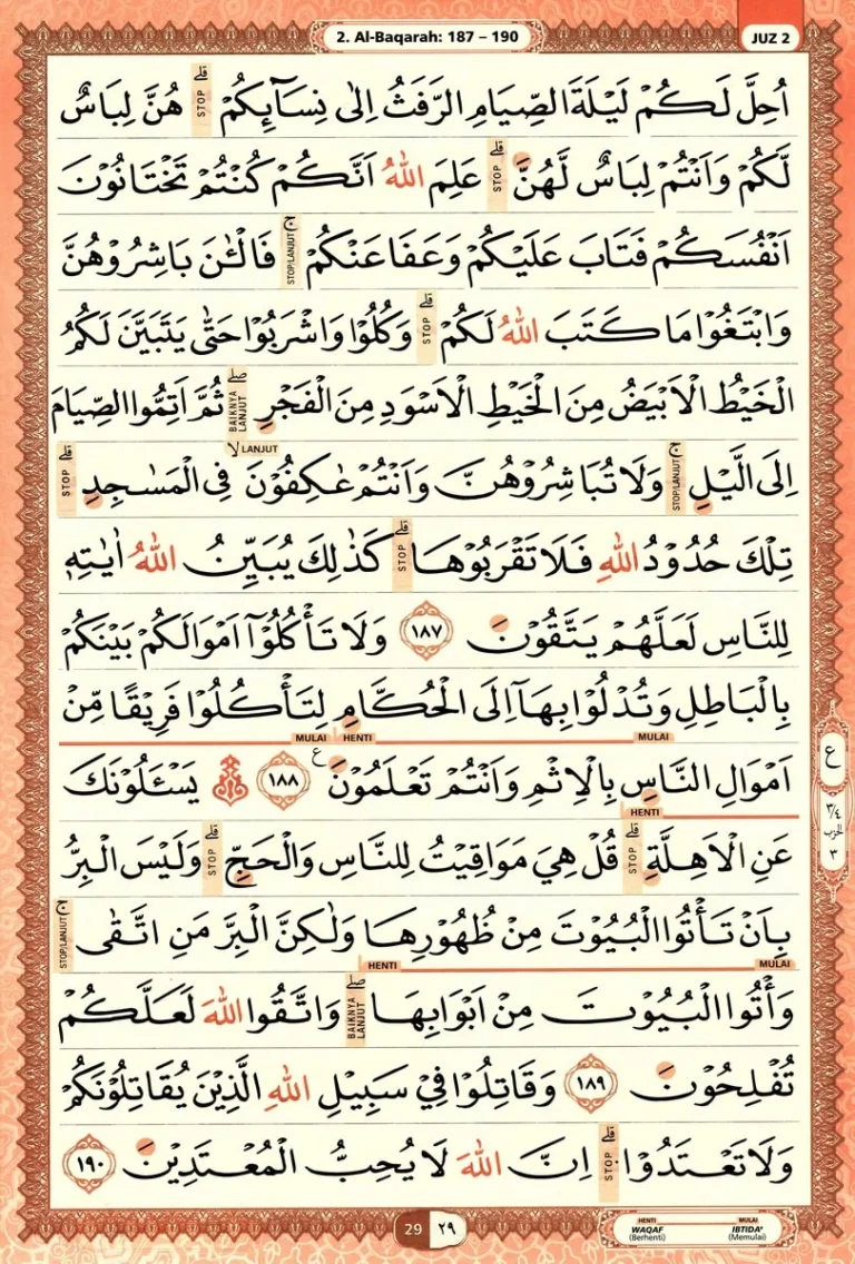 Al Quran Halaman 29