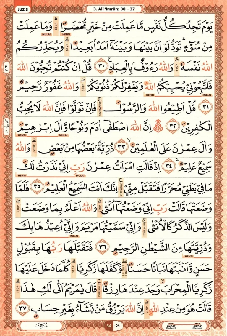 Al Quran Halaman 54