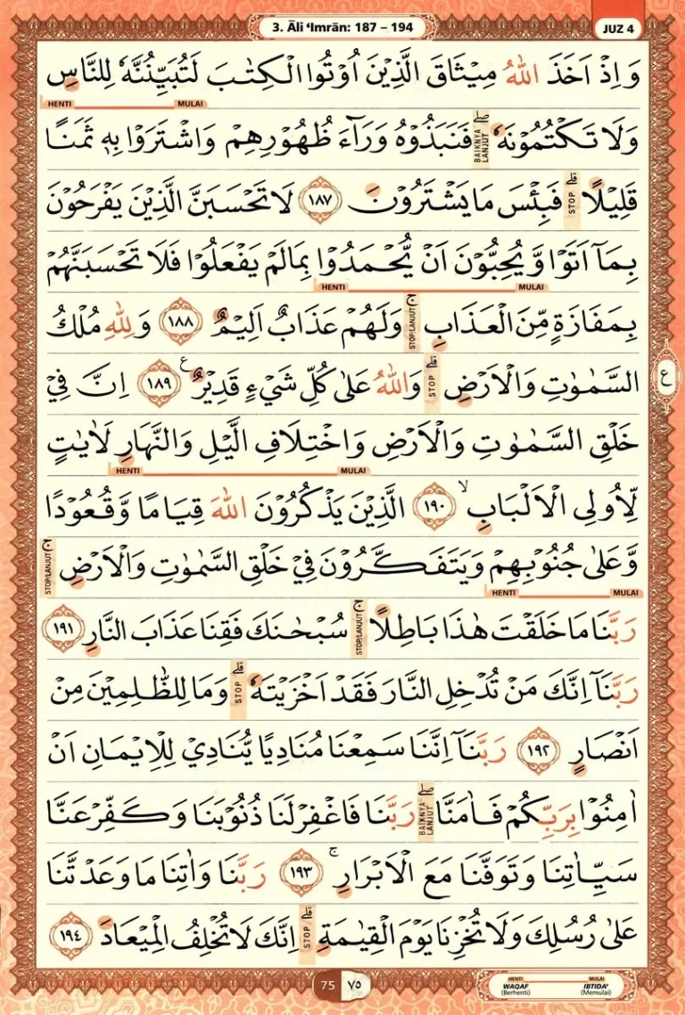 Al Quran Halaman 75