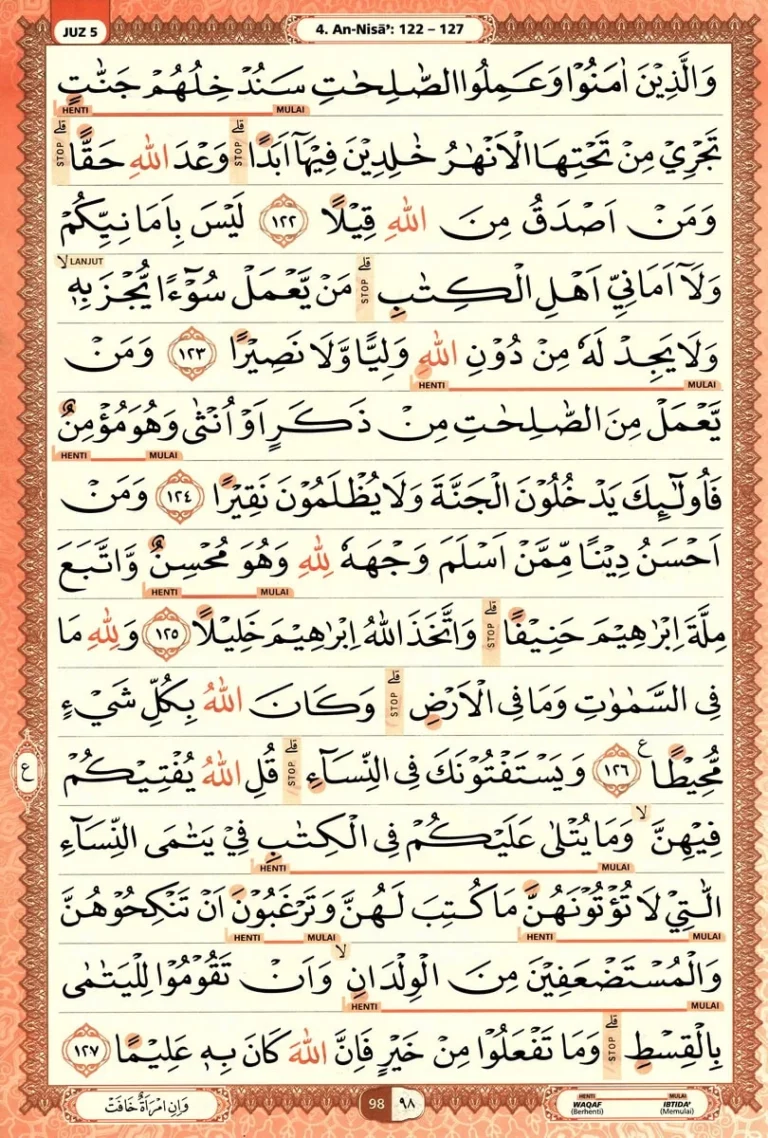 Al Quran Halaman 98