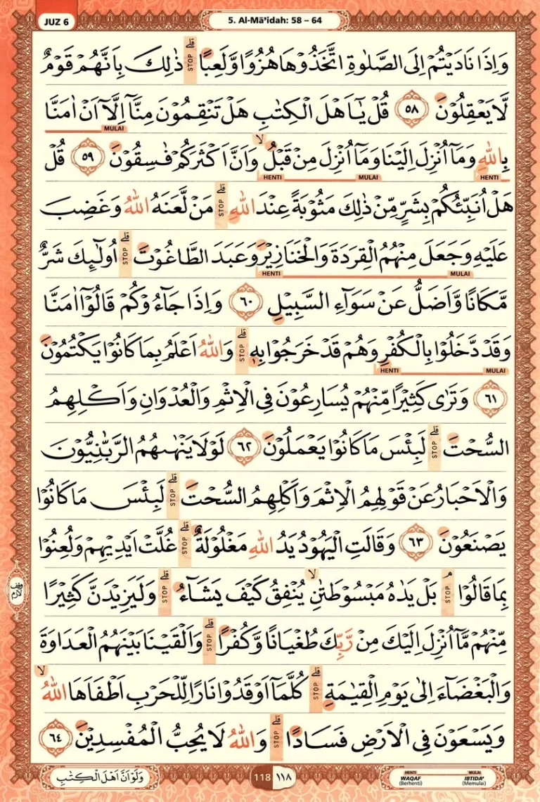 Al Quran Halaman 118