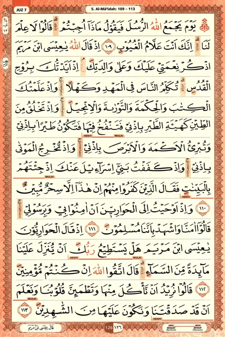 Al Quran Halaman 126