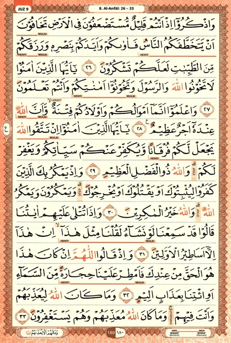 Al Quran Halaman 180