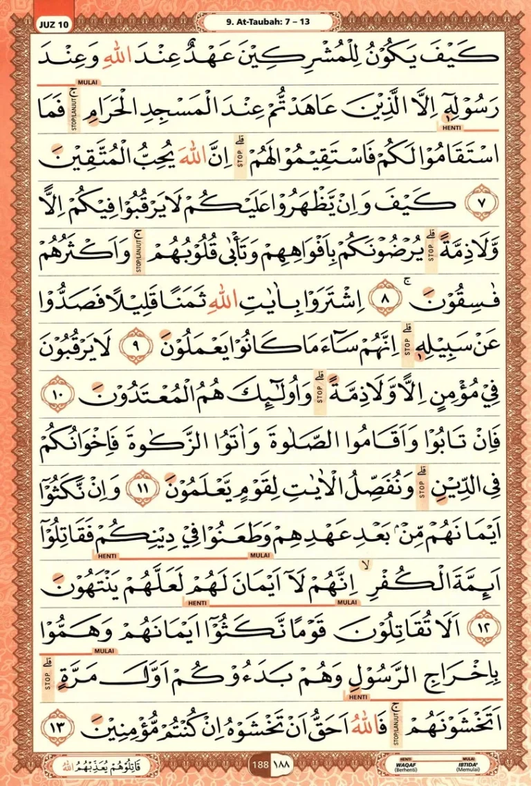 Al Quran Halaman 188