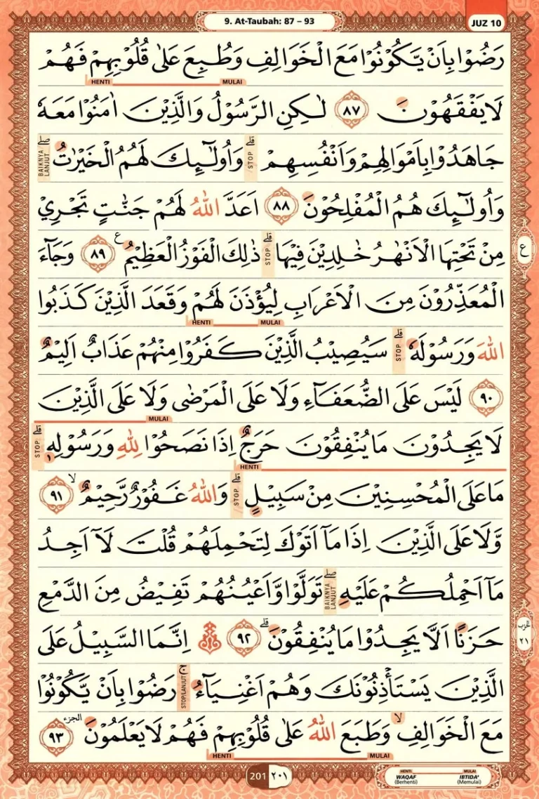 Al Quran Halaman 201