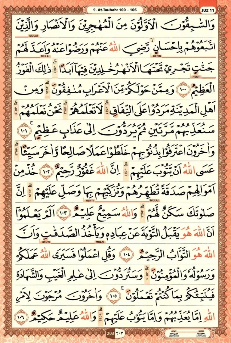 Al Quran Halaman 203