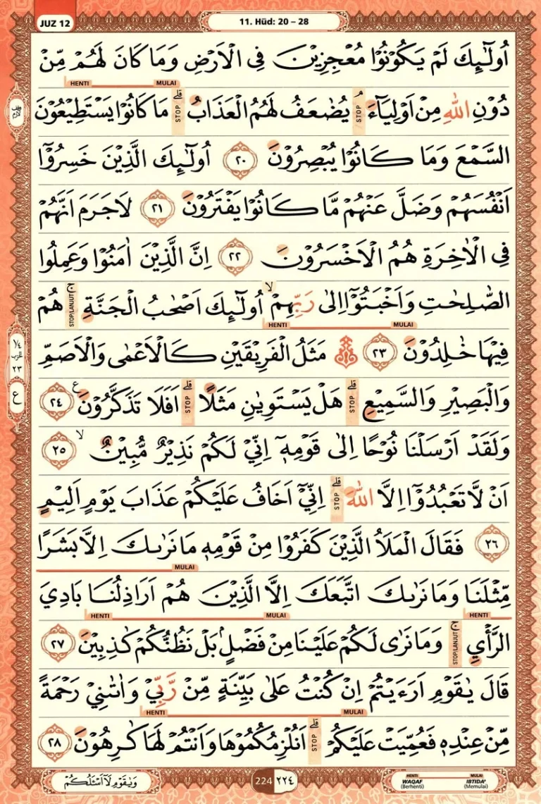 Al Quran Halaman 224