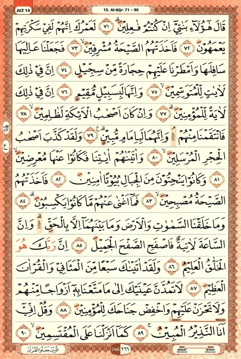 Al Quran Halaman 266