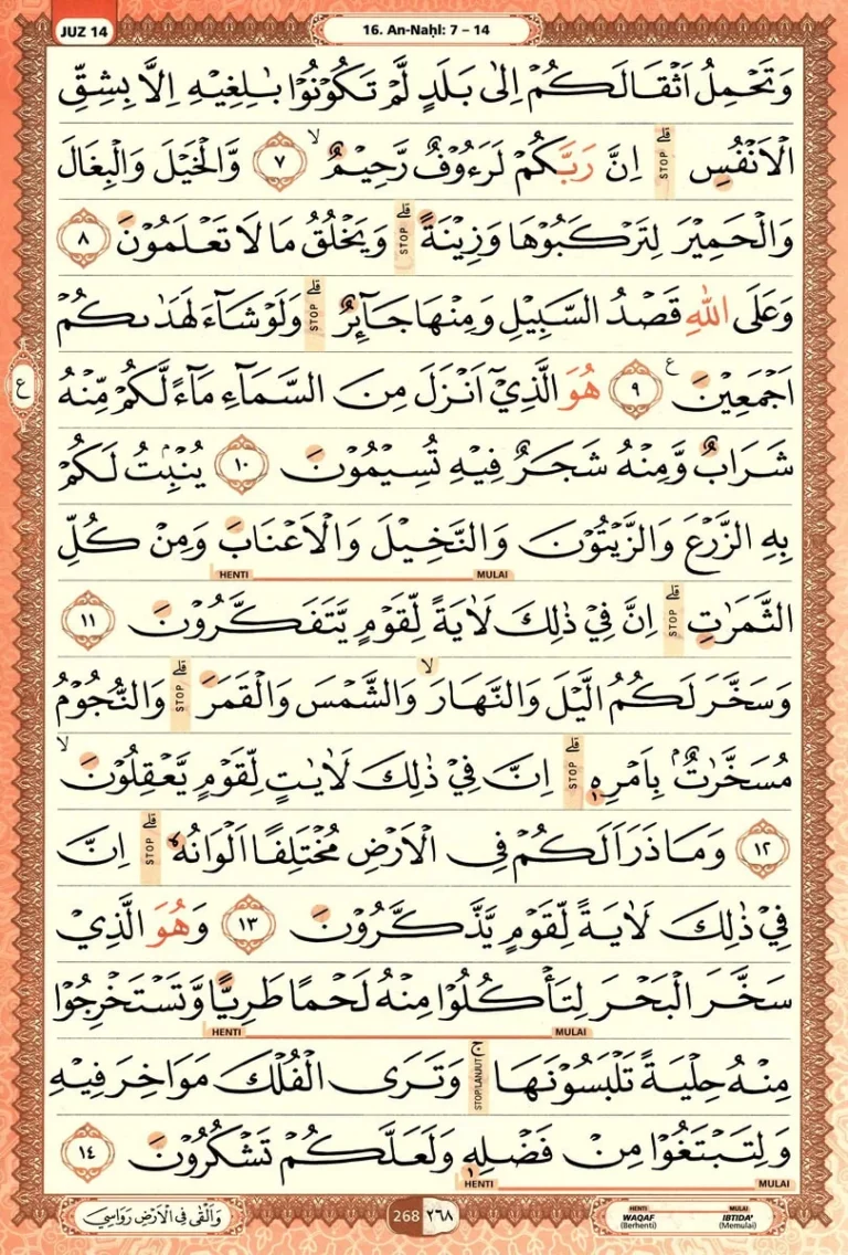 Al Quran Halaman 268