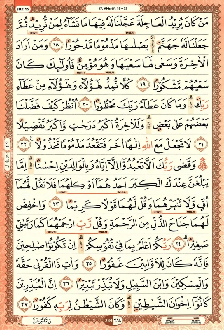 Al Quran Halaman 284