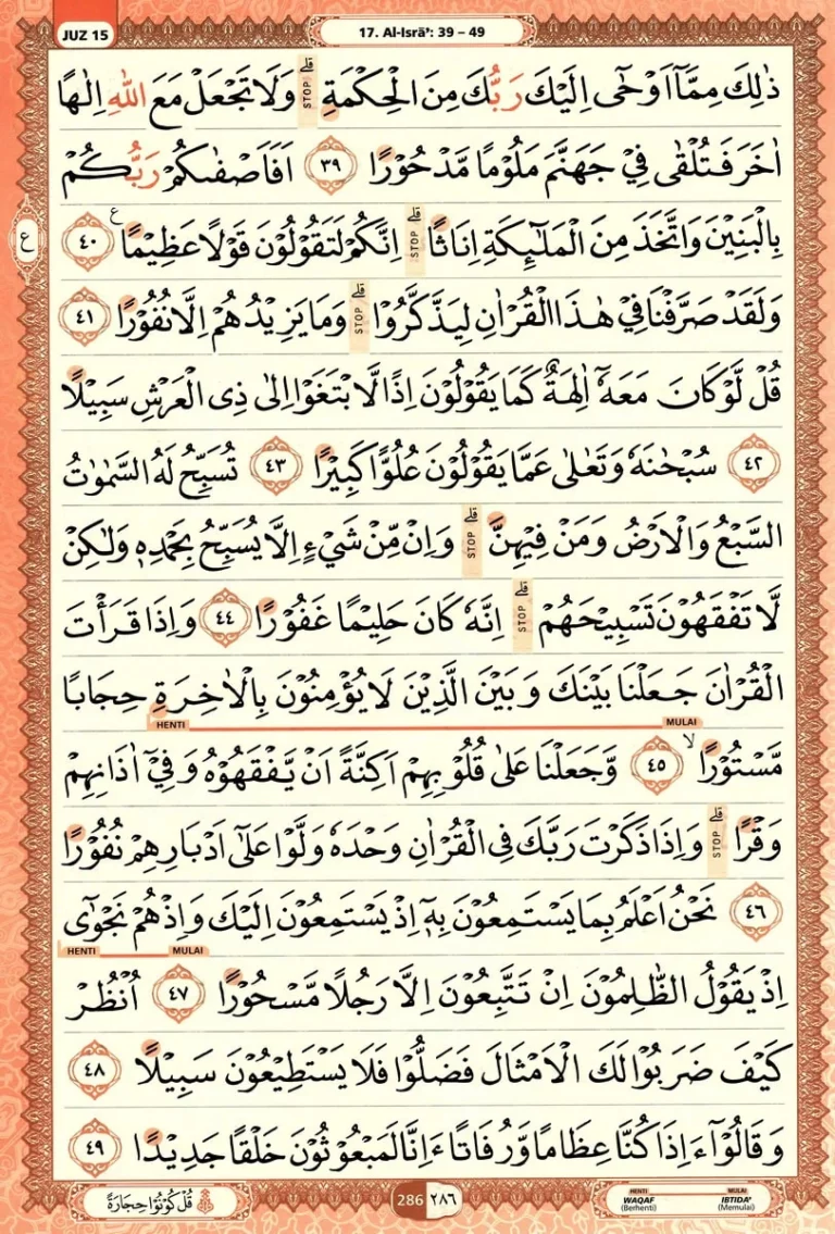 Al Quran Halaman 286