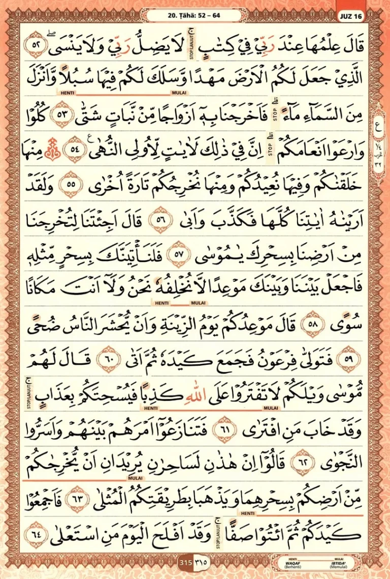 Al Quran Halaman 315