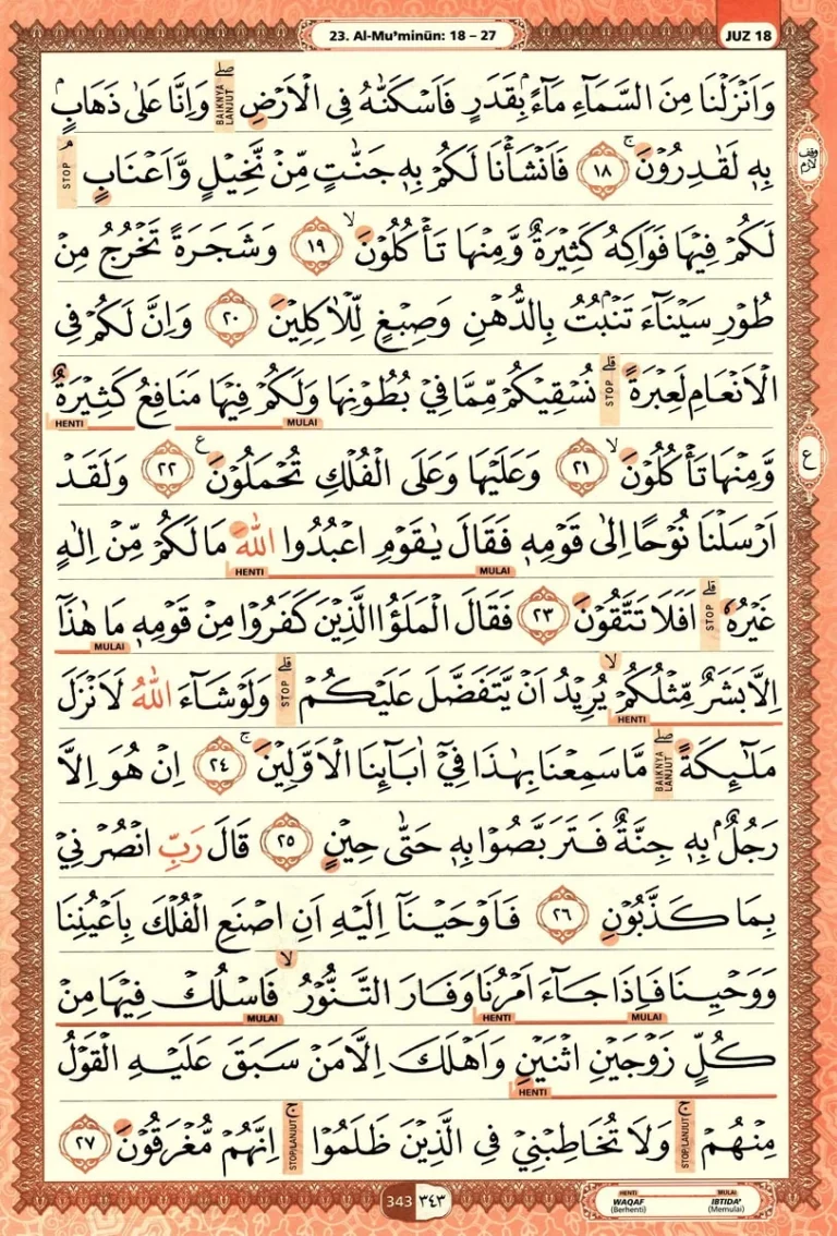 Al Quran Halaman 343