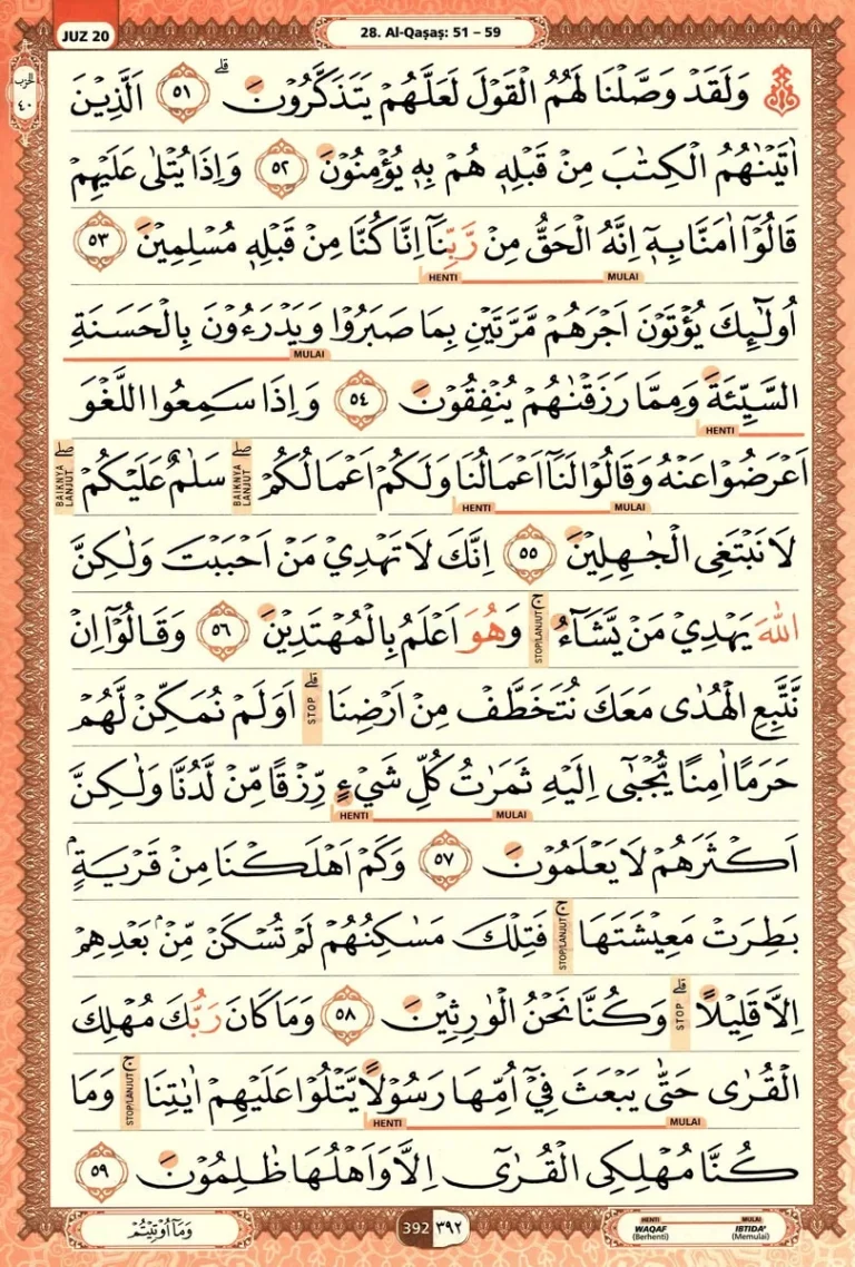 Al Quran Halaman 392