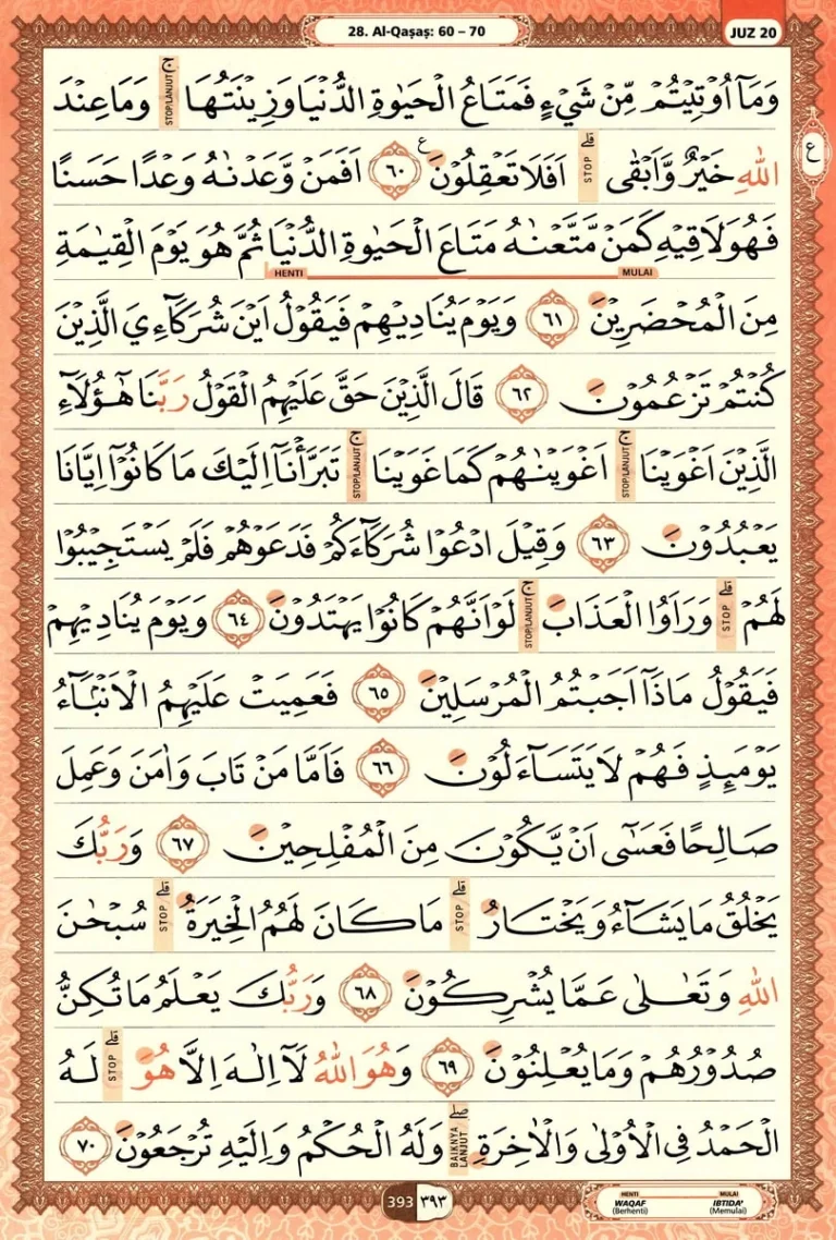 Al Quran Halaman 393