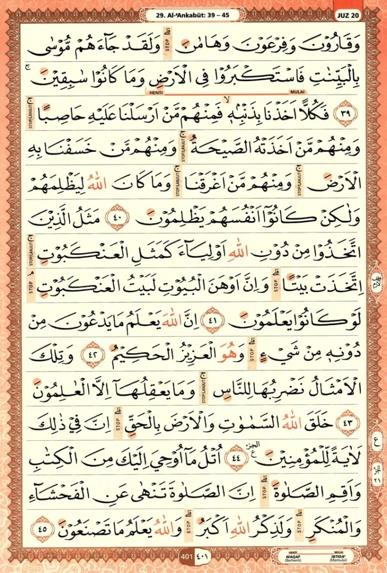 Al Quran Halaman 401