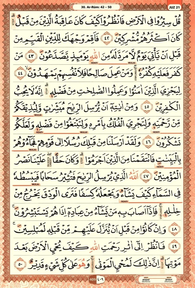 Al Quran Halaman 409