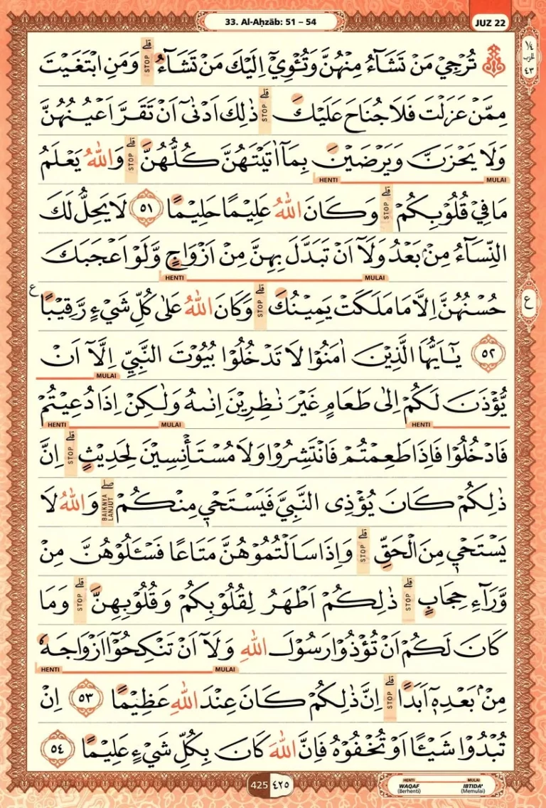 Al Quran Halaman 425