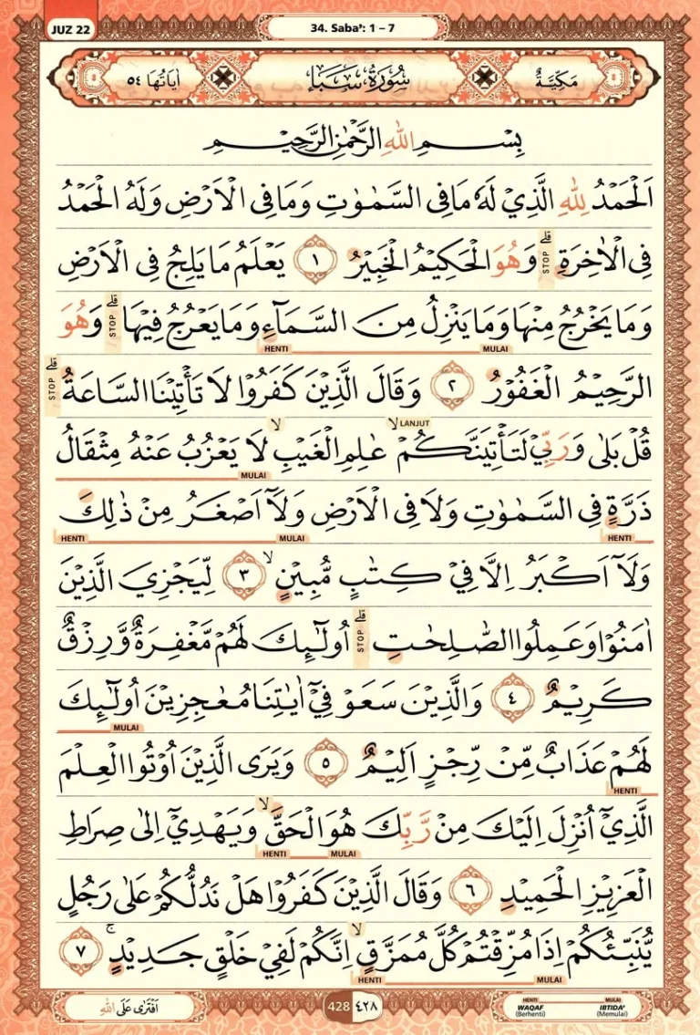 Al Quran Halaman 428