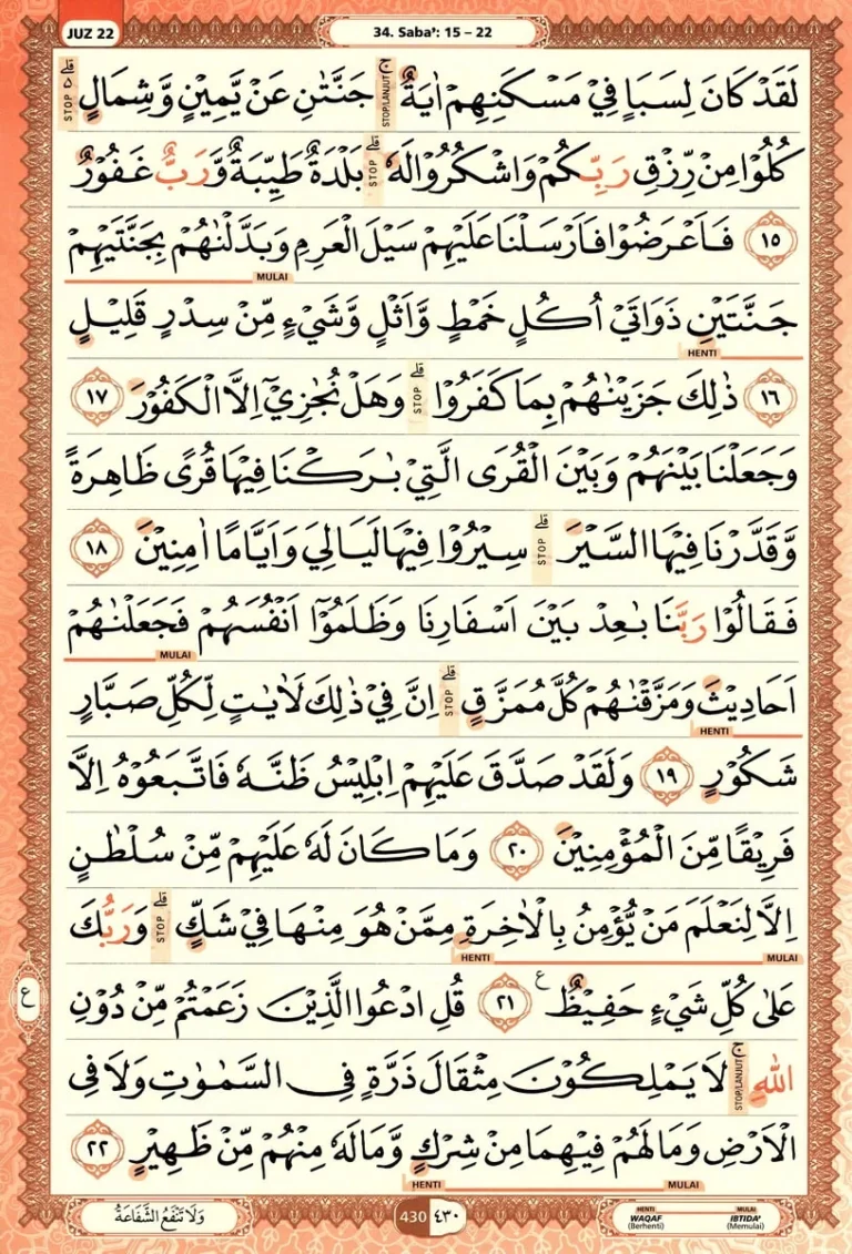 Al Quran Halaman 430