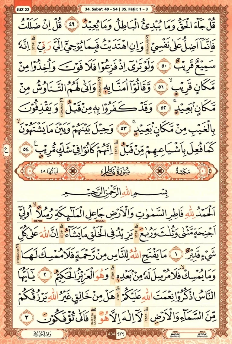 Al Quran Halaman 434