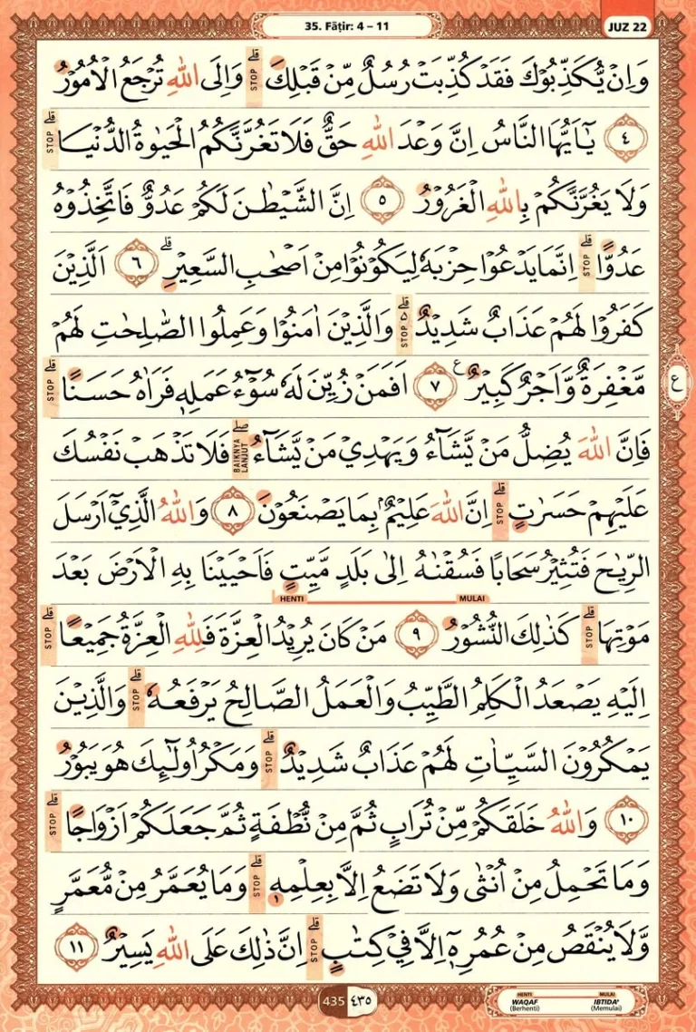 Al Quran Halaman 435