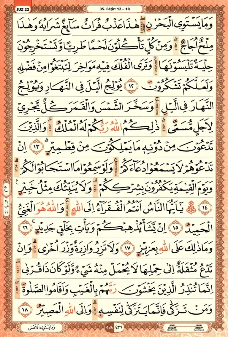 Al Quran Halaman 436