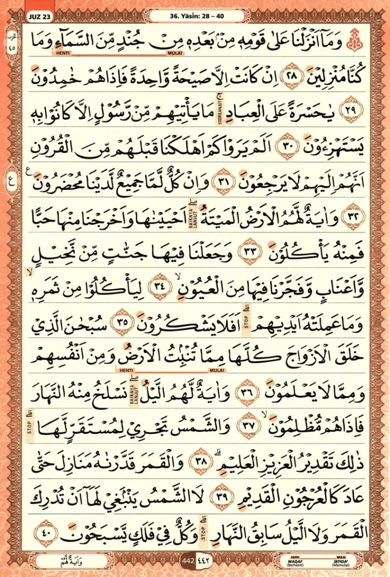 Al Quran Halaman 442