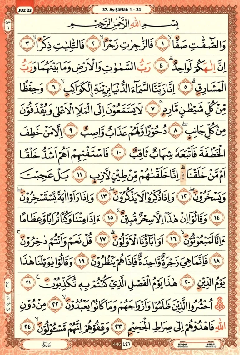 Al Quran Halaman 446