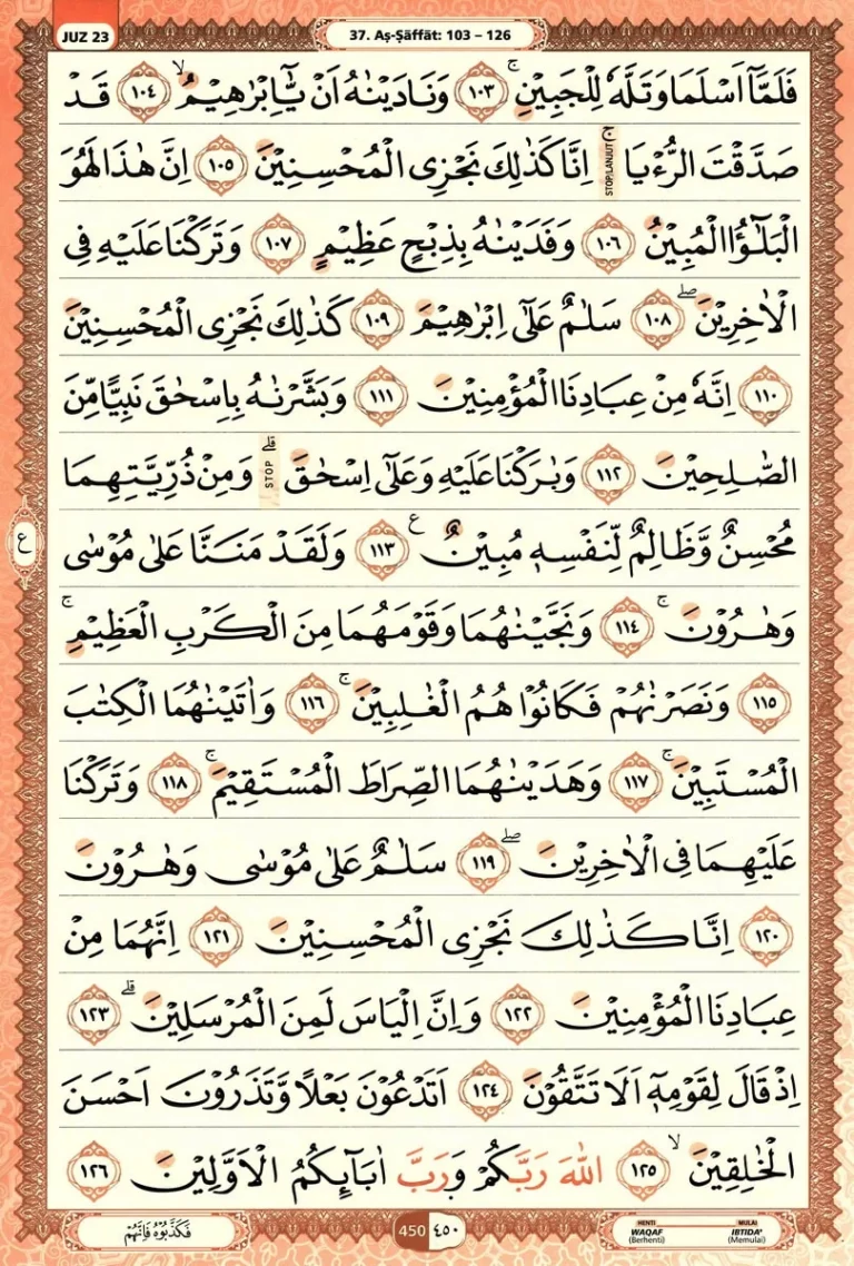 Al Quran Halaman 450