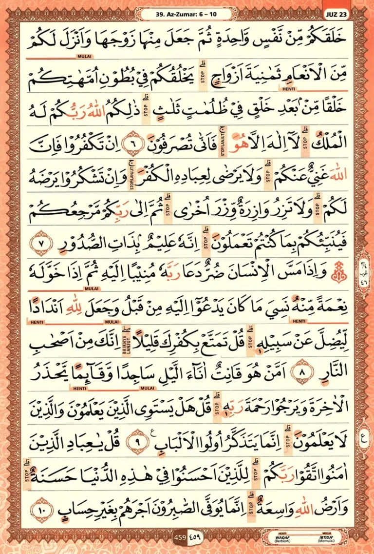 Al Quran Halaman 459