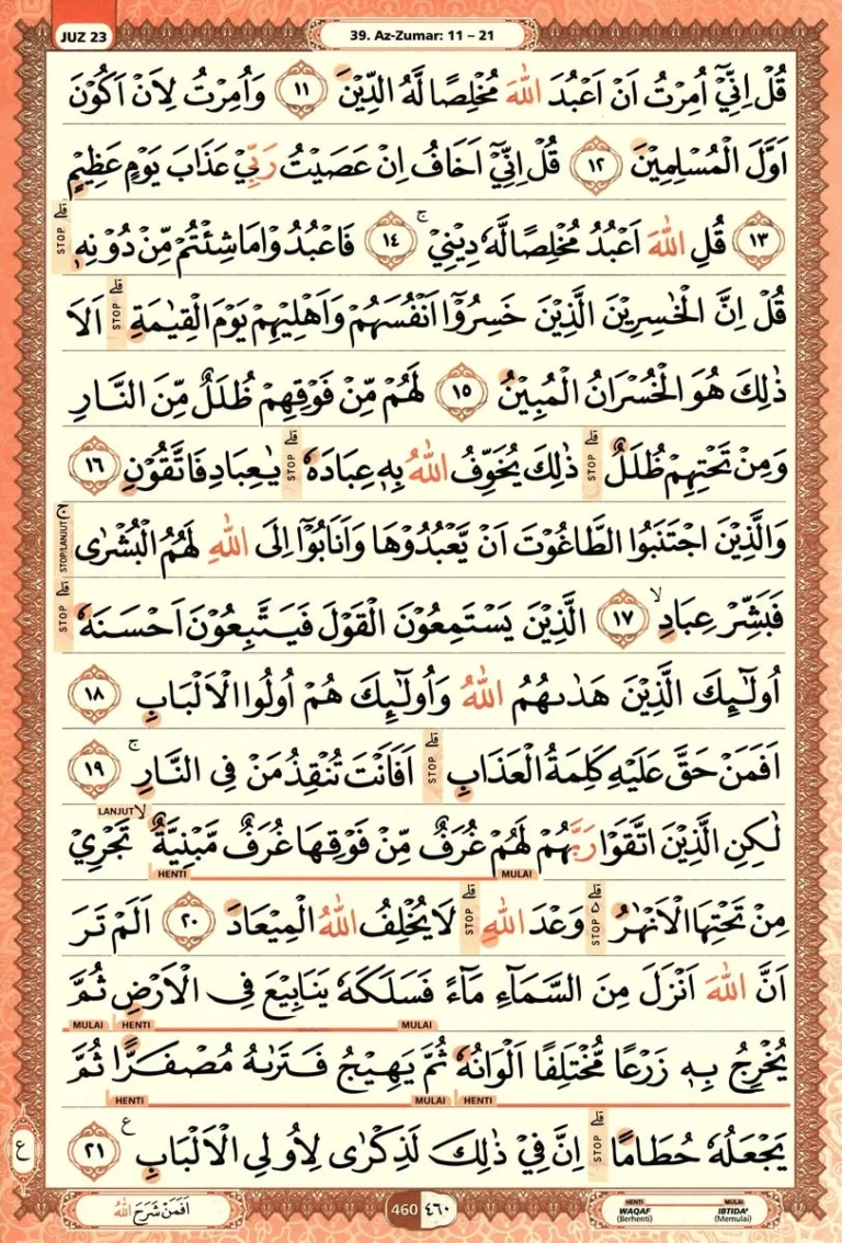 Al Quran Halaman 460