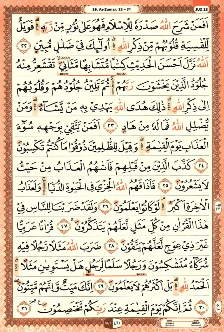 Al Quran Halaman 461