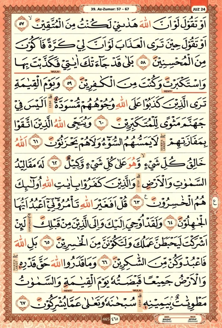 Al Quran Halaman 465