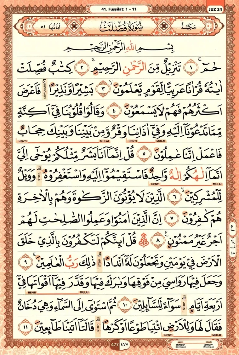 Al Quran Halaman 477