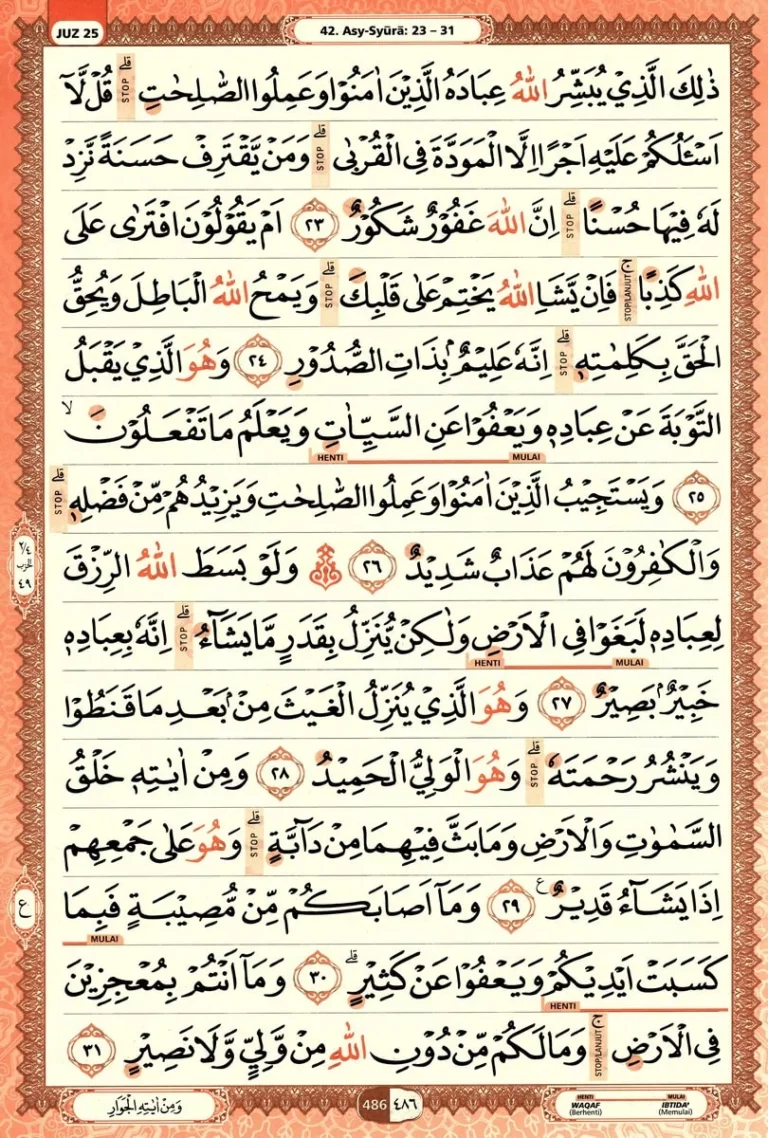 Al Quran Halaman 486