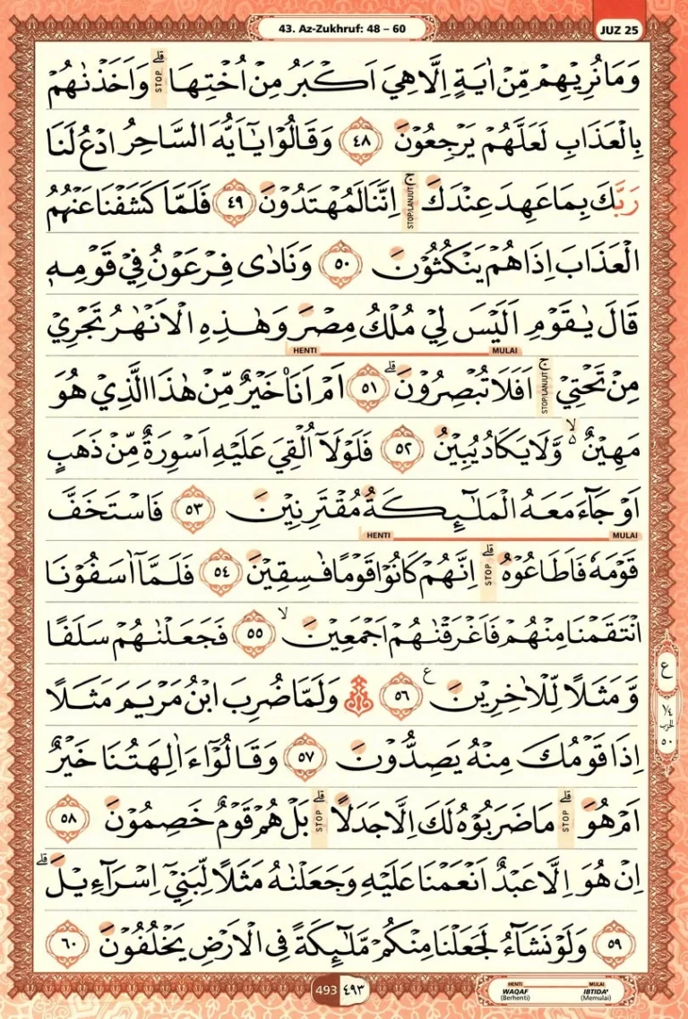 Al Quran Halaman 493