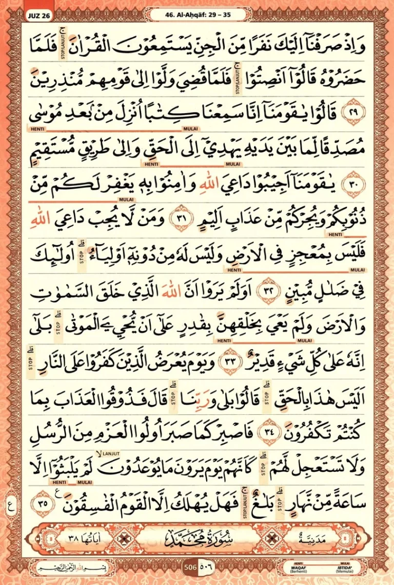 Al Quran Halaman 506