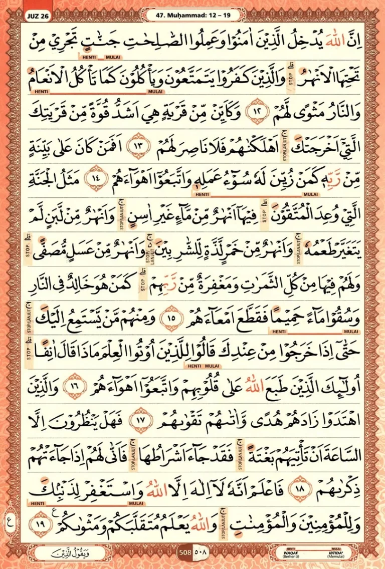 Al Quran Halaman 508