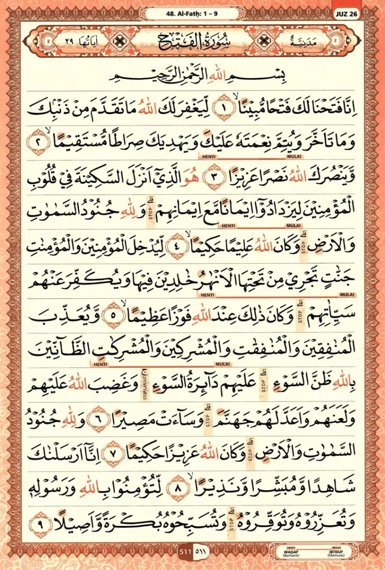 Al Quran Halaman 511