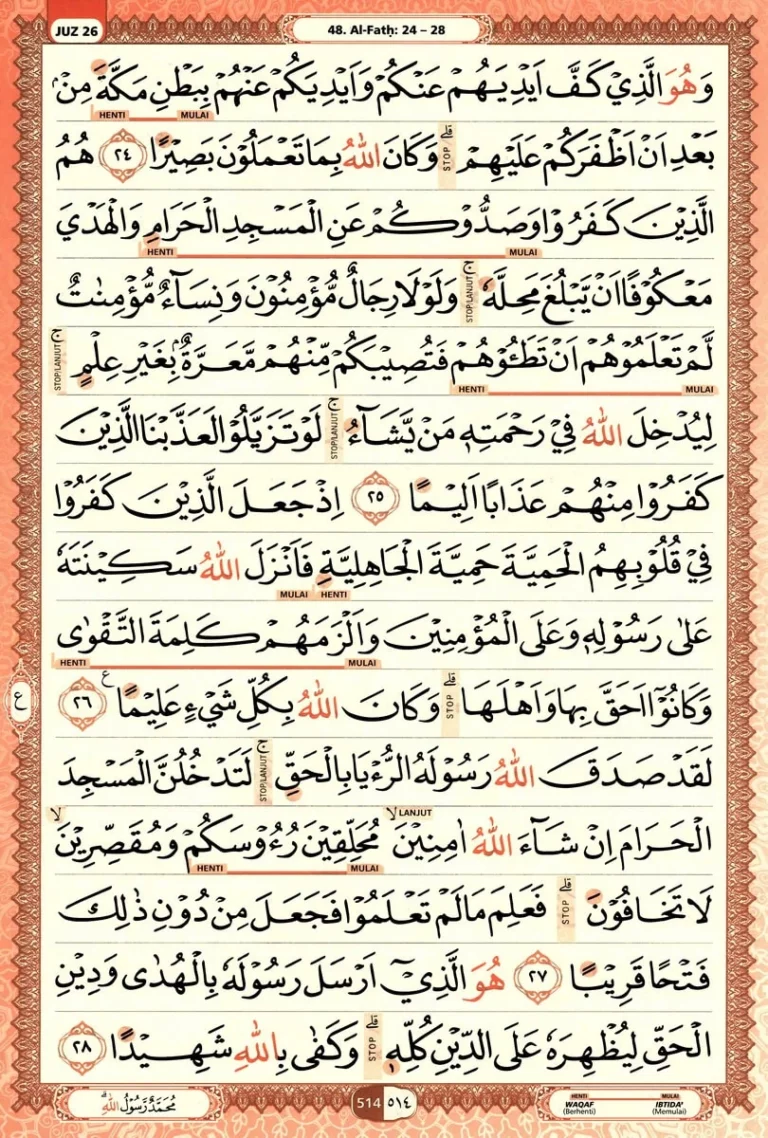 Al Quran Halaman 514