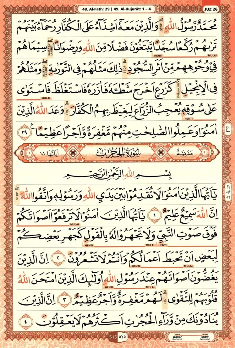 Al Quran Halaman 515