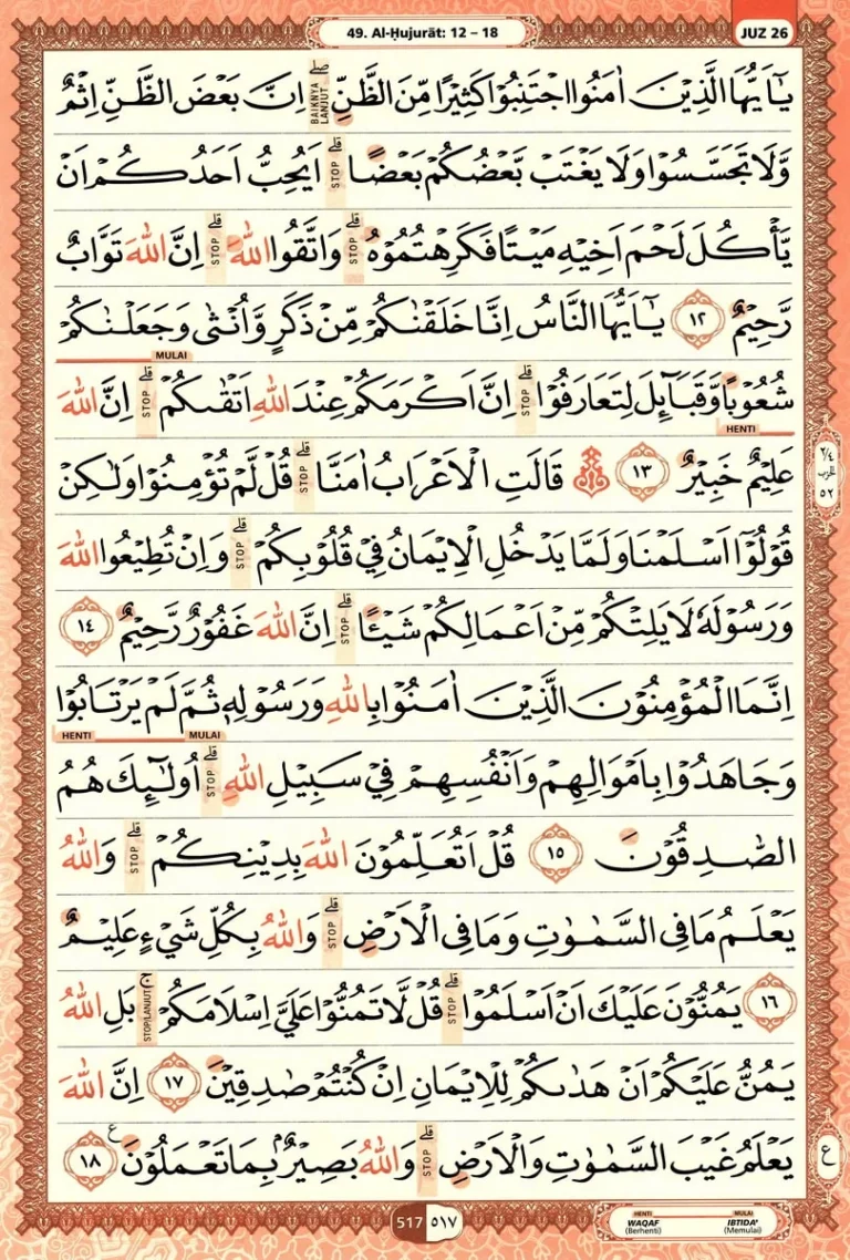 Al Quran Halaman 517