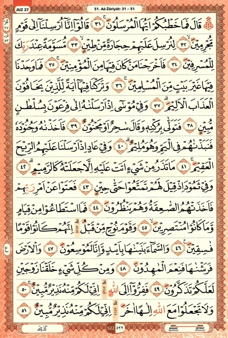 Al Quran Halaman 522