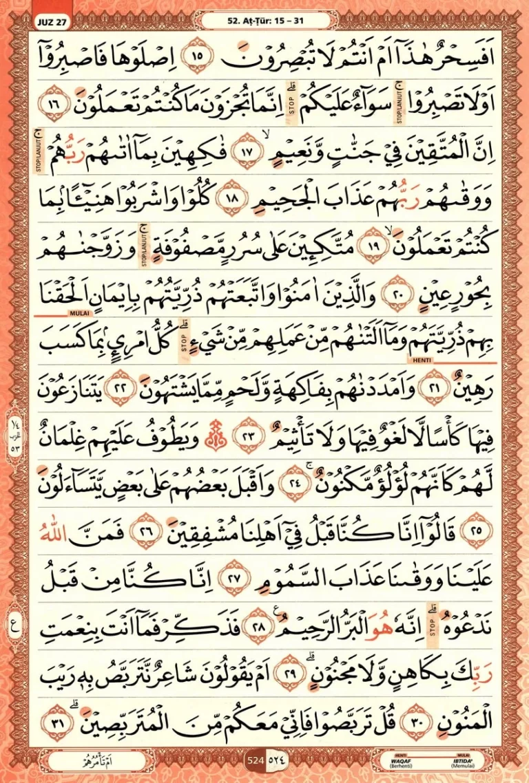 Al Quran Halaman 524