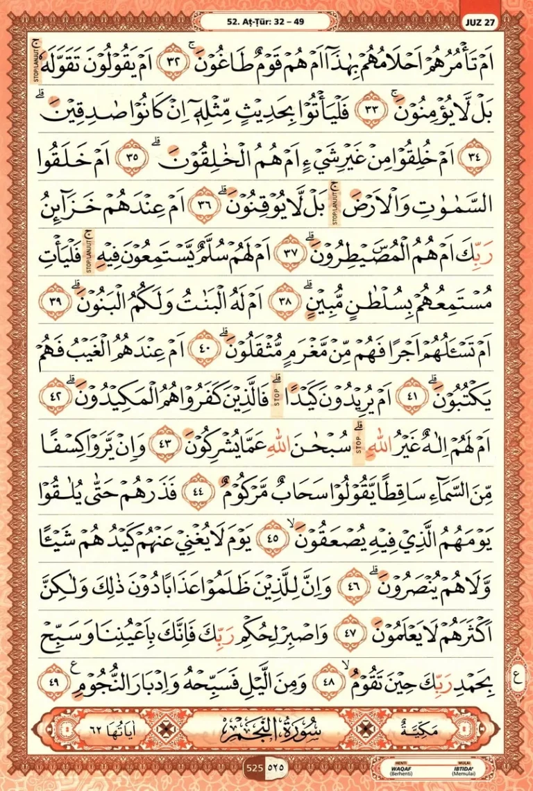 Al Quran Halaman 525