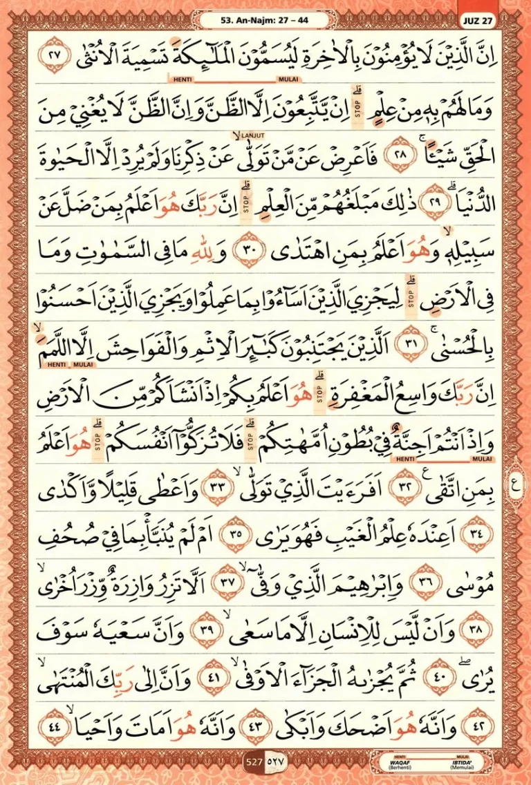 Al Quran Halaman 527