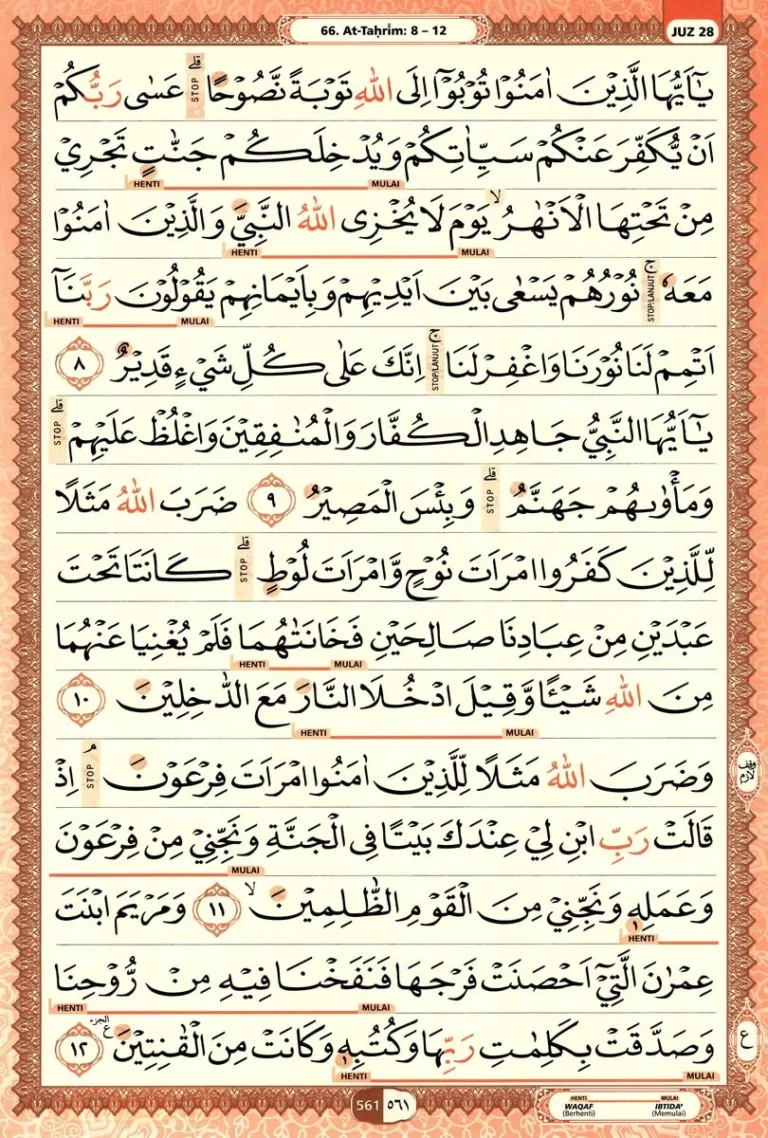 Al Quran Halaman 561