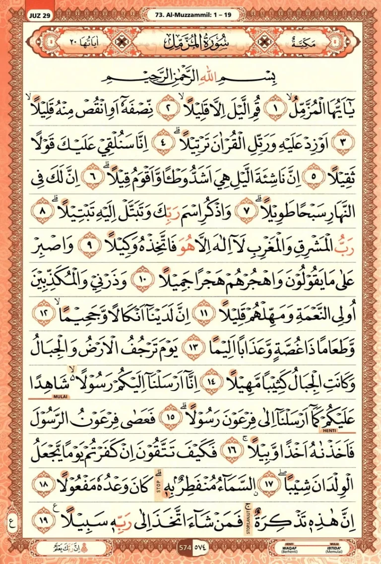 Al Quran Halaman 574